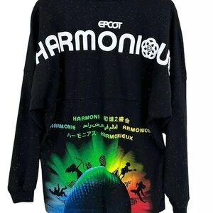Epcot Harmonious Black Sweatshirt